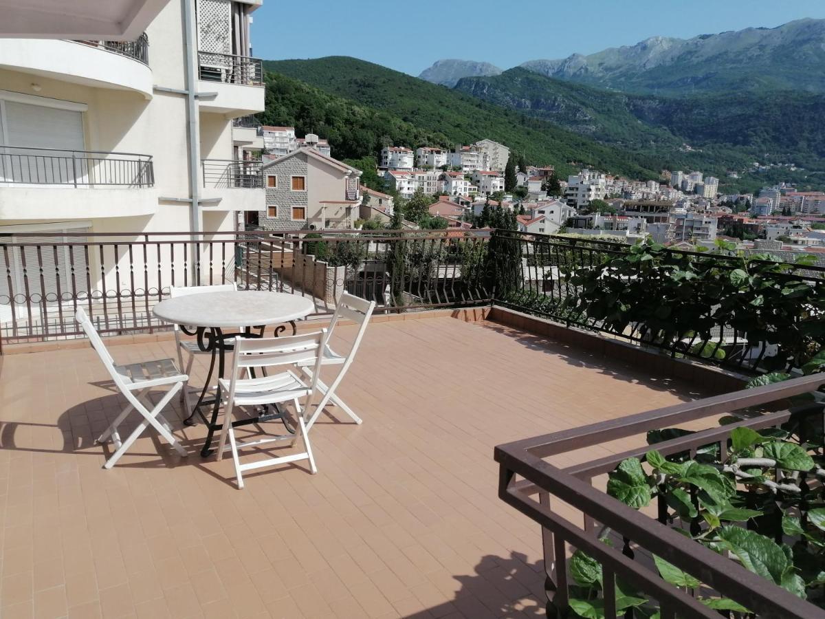 Lovely Apartment With Big Terrace In בודווה מראה חיצוני תמונה